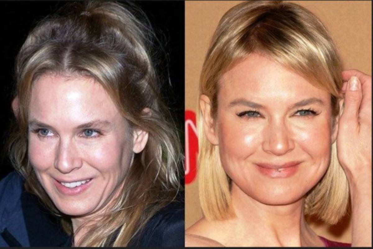 Renée Zellweger se cambió el rostro