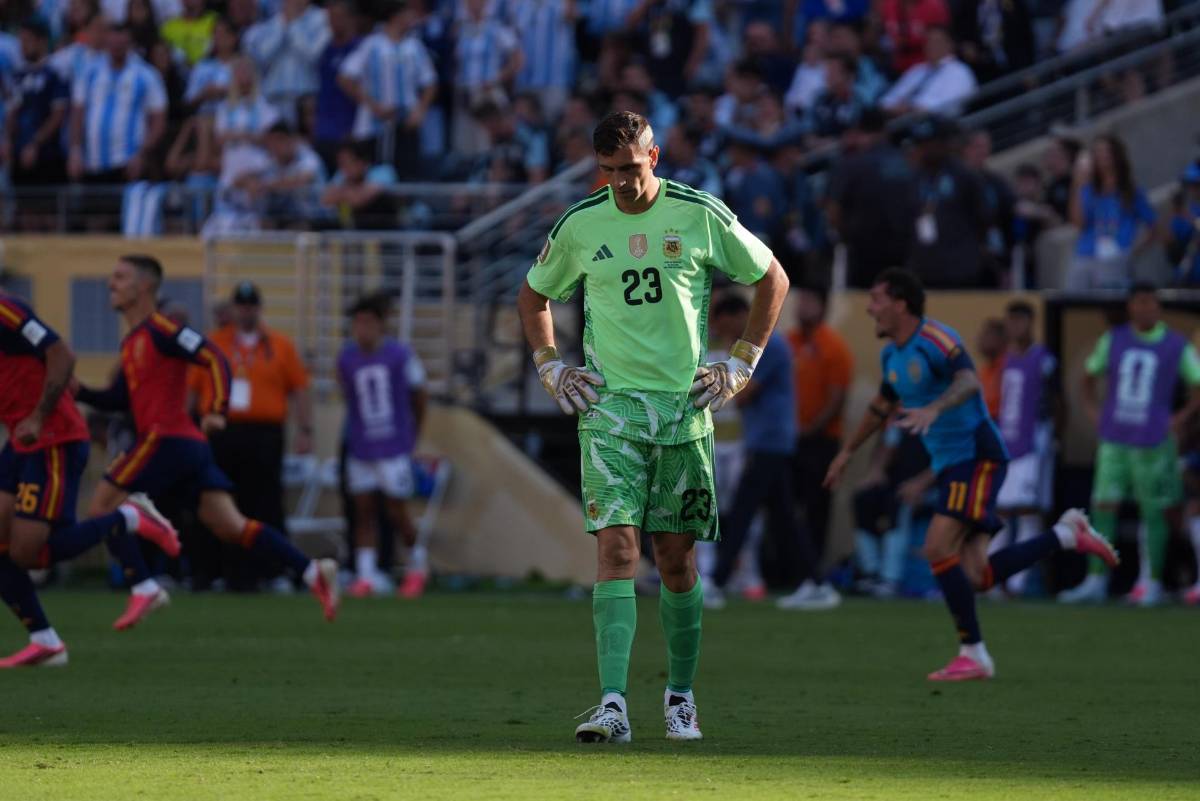 Golpes, tristeza de Messi y Argentina luego de perder la final del Mundial 2026 ante España