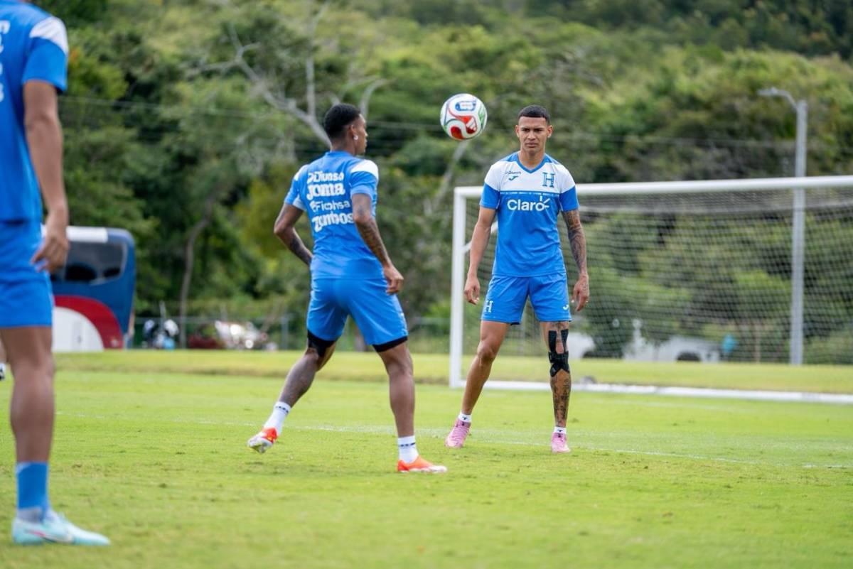 Jugadores felices y figura se recupera: Entreno de Honduras previo a enfrentar a Costa Rica