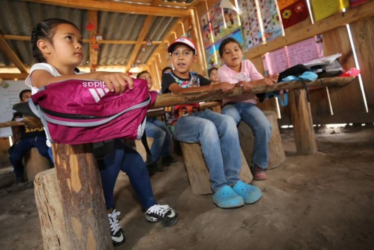 Los niños de la aldea Santa Rosita jamás renunciarán a su superación