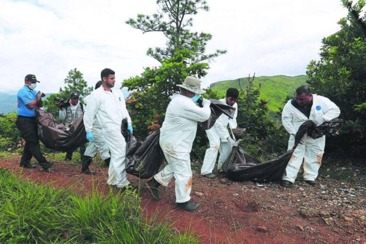 Cuerpo exhumado en cementerio clandestino de El Lolo pertenece a una estudiante del Central