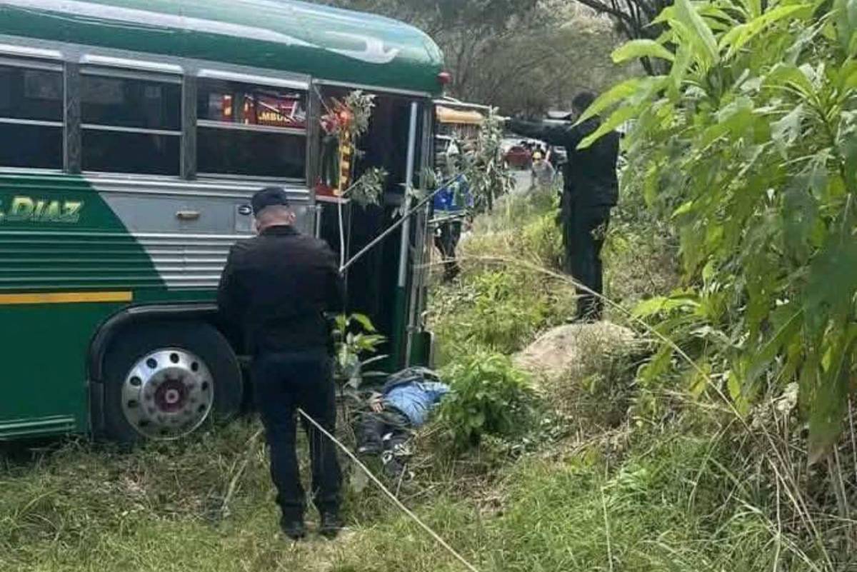 ¿Cómo ocurrió el accidente en el que murieron 4 policías en Lempira? Esto dicen las primeras hipotésis