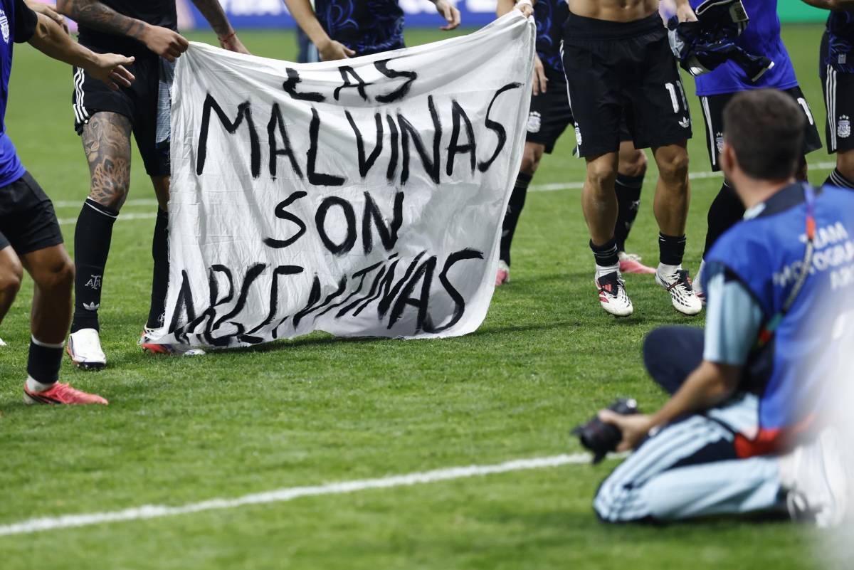 Puede que el Mundial no sea nuestro, pero las Malvinas sin duda lo son