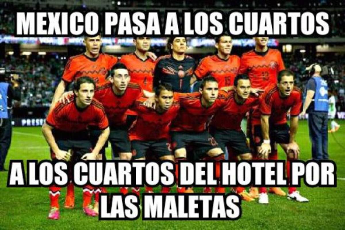 Los memes por la derrota de México ante Holanda