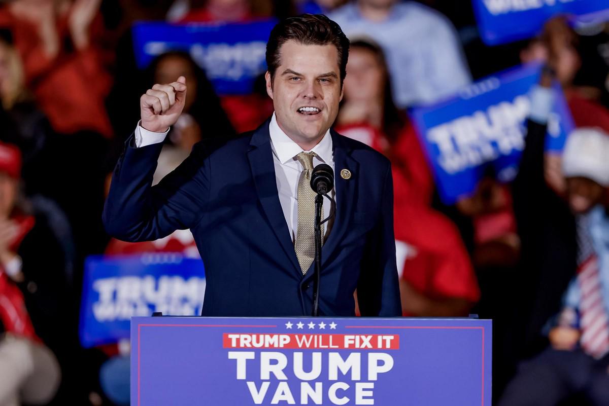 Matt Gaetz, el nominado fiscal general por Trump que desata polémica Matt Gaetz, el nominado fiscal general por Trump que desata polémica