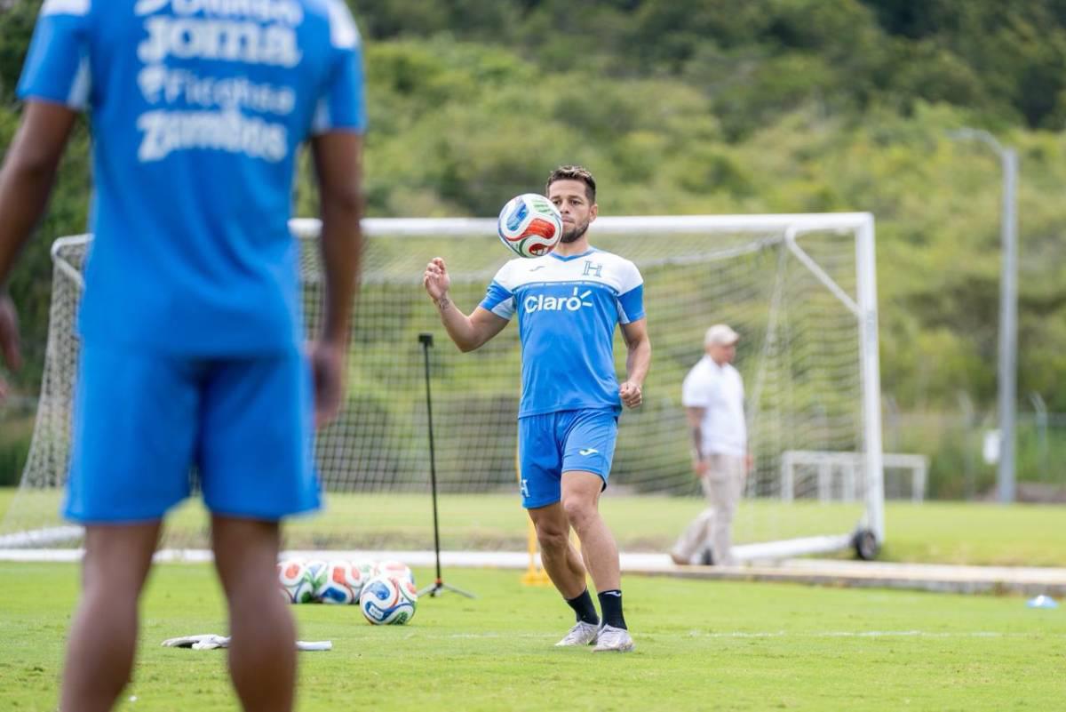 Jugadores felices y figura se recupera: Entreno de Honduras previo a enfrentar a Costa Rica