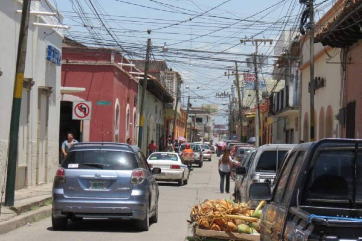 Crece el desorden y la congestión vial en la ciudad de Comayagua