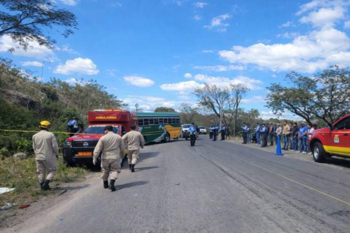 ¿Cómo ocurrió el accidente en el que murieron 4 policías en Lempira? Esto dicen las primeras hipotésis