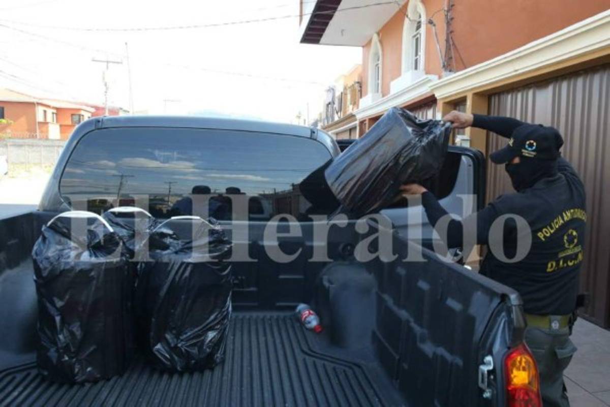 Varias evidencias se incautaron el jueves durante la operación Centella en distintas partes de la capital, foto: El Heraldo.