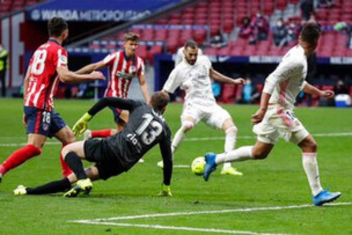 Atlético Madrid empata 1-1 ante Real Madrid y pone en riesgo el liderato