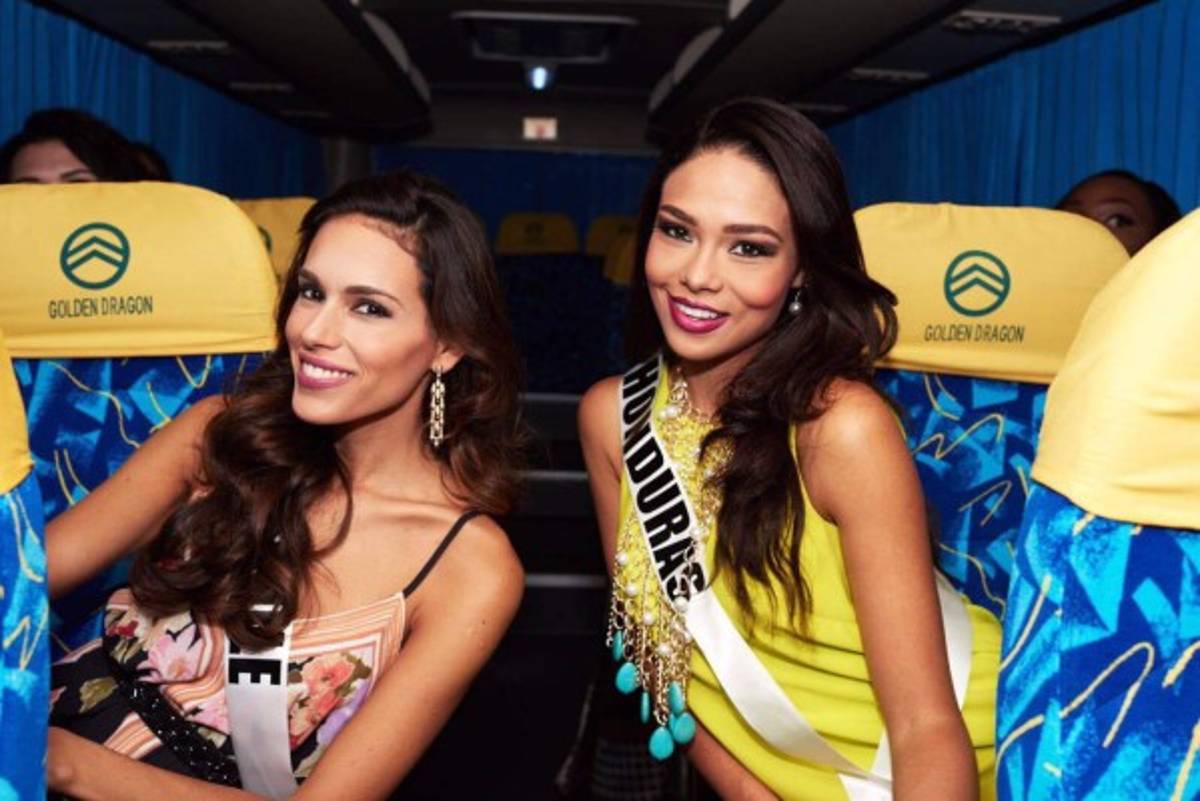 Sirey Moran junto a su colega de la República de Chile