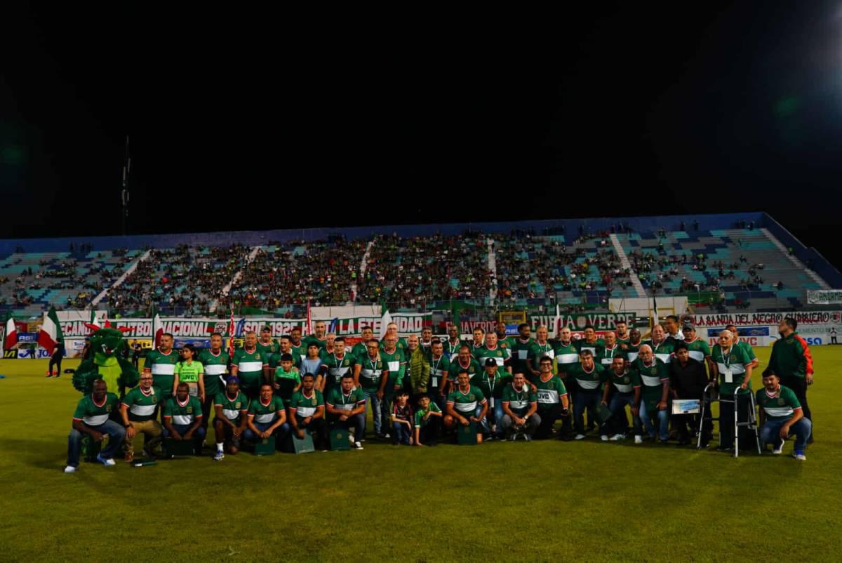 ¡Espectáculo! Marathón montó una verdadera fiesta verdolaga en su centenario