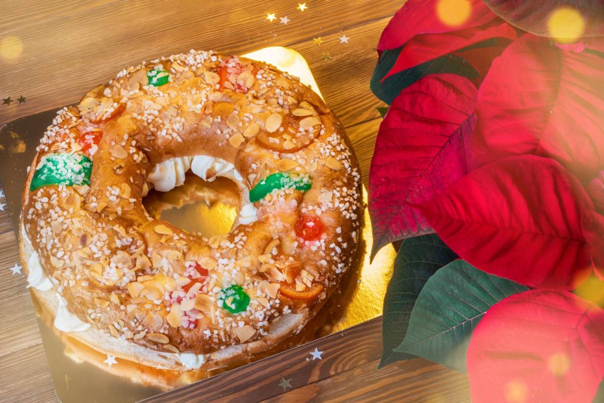 Festeja el 6 de enero con esta sensacional Rosca de Reyes