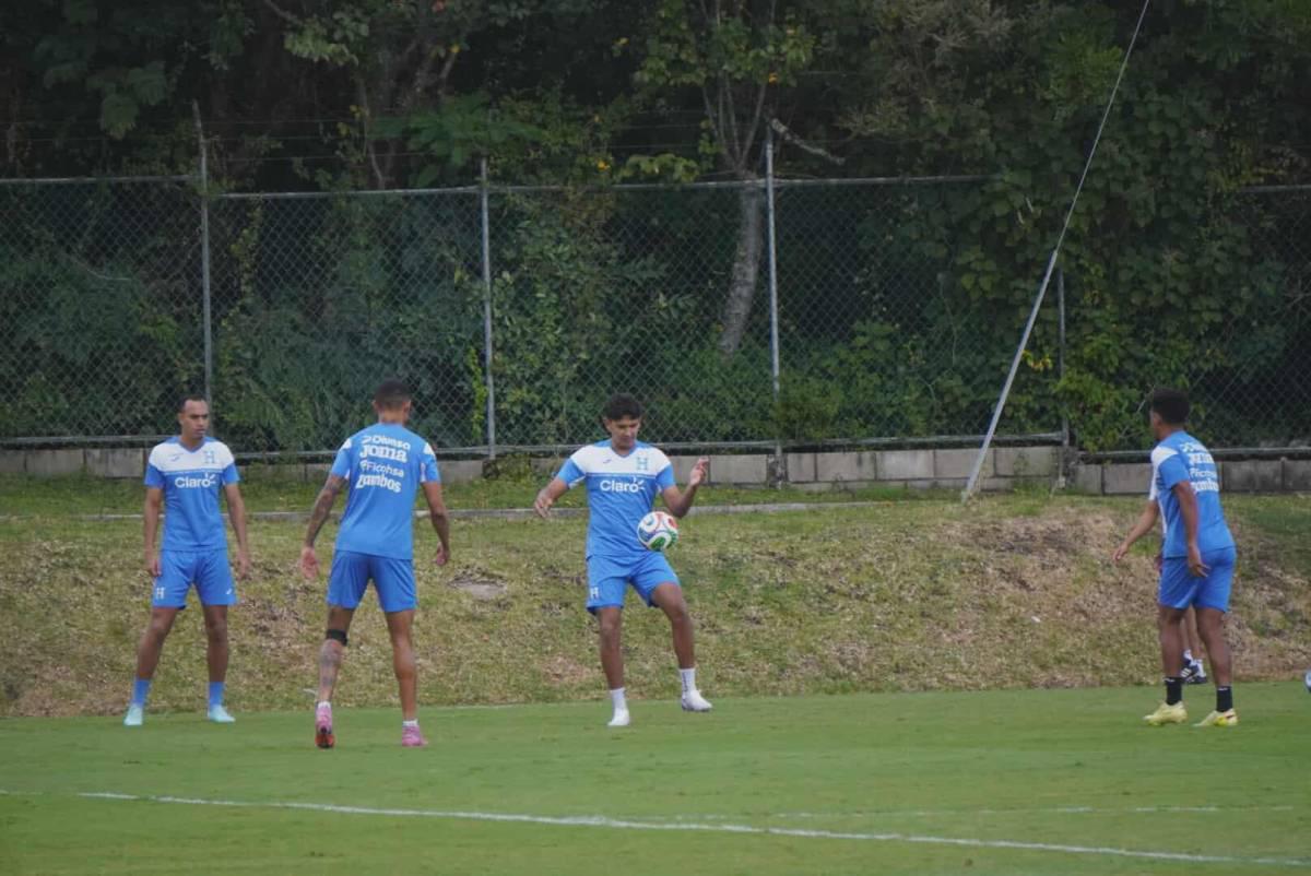 Jugadores felices y figura se recupera: Entreno de Honduras previo a enfrentar a Costa Rica