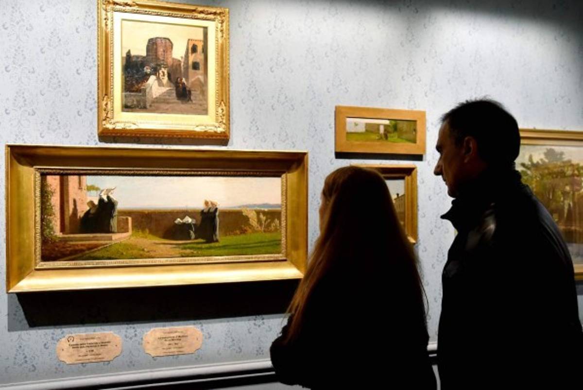 Los Macchiaioli, unidos en el Claustro de Roma