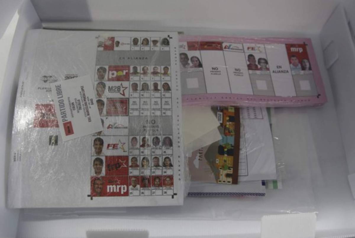Honduras: Más de 17 millones de papeletas sobraron al Tribunal Supremo Electoral
