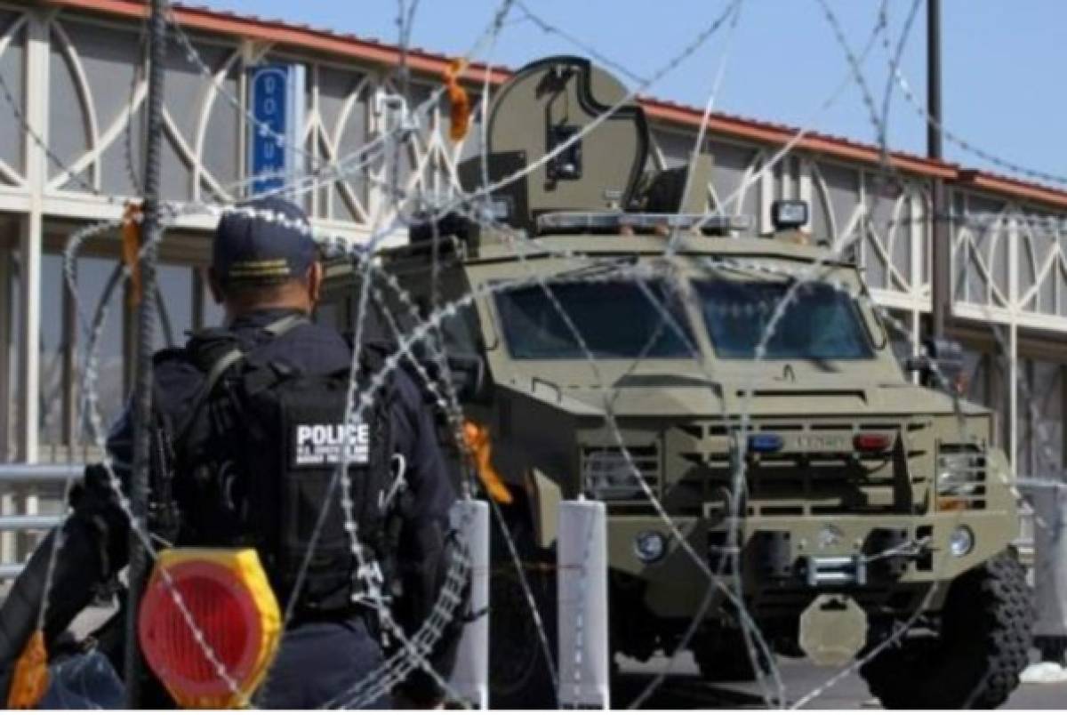 EEUU cierra puente fronterizo del norte de México por llegada de indocumentados  