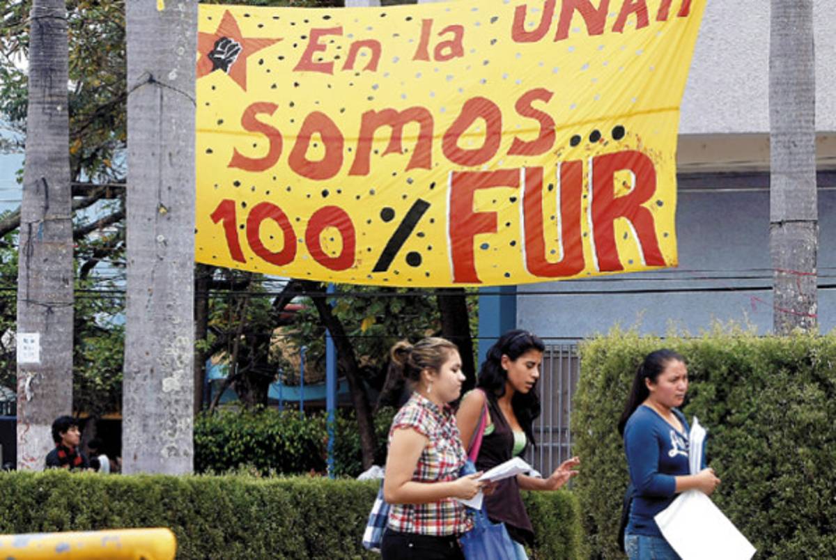 Tres partidos políticos detrás del problema estudiantil en universidad de Honduras