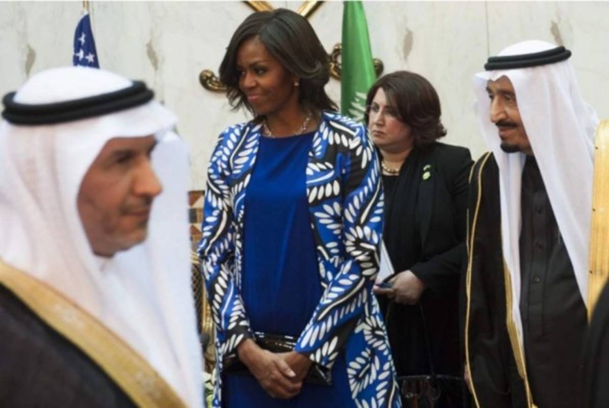 Melania e Ivanka Trump, observadas atentamente en Arabia Saudita