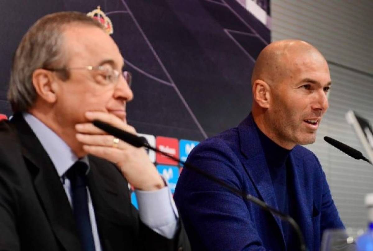 La incómoda reacción de Florentino Pérez tras renuncia de Zidane