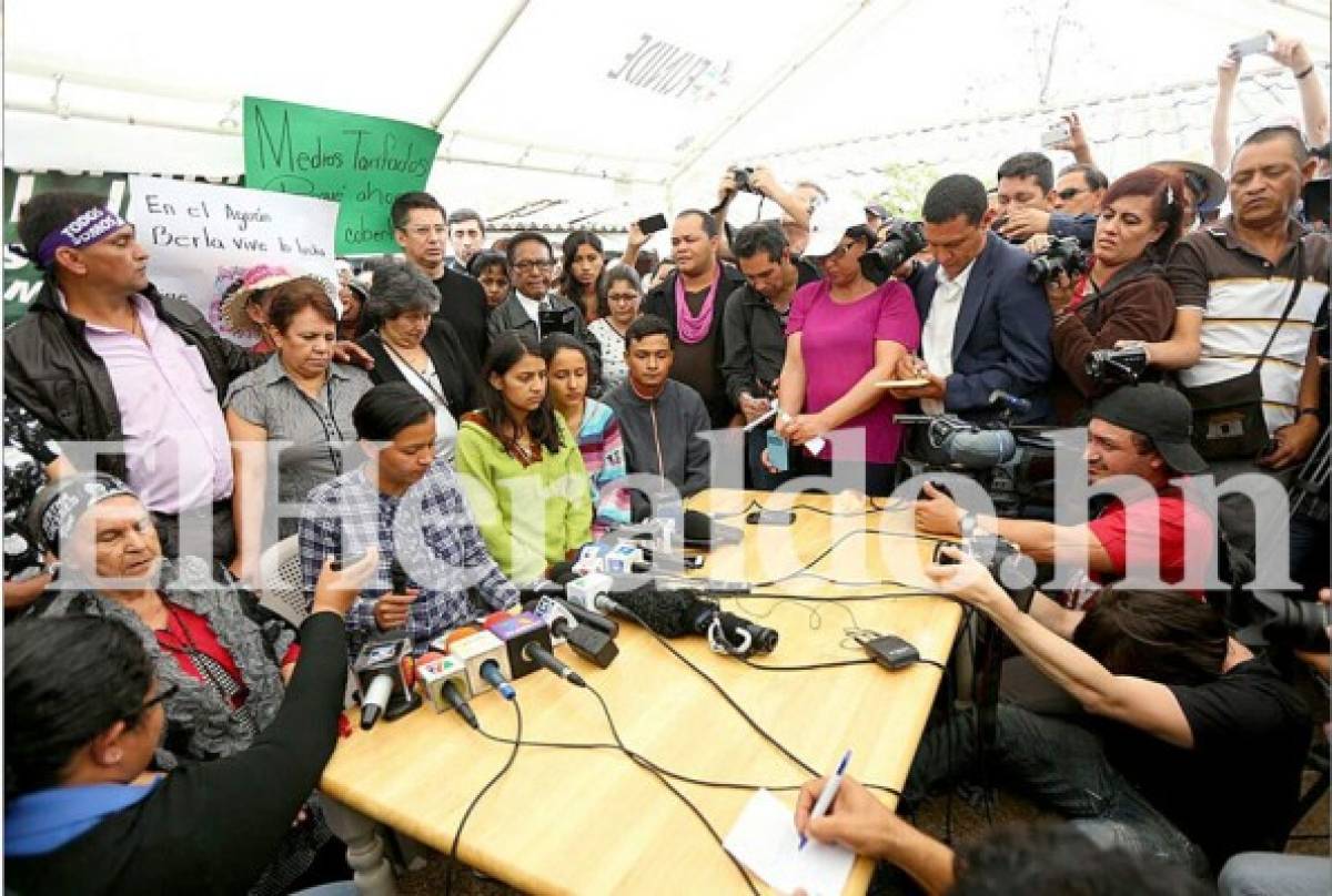 Hijos de Berta Cáceres exigen que comisión internacional investigue el crimen