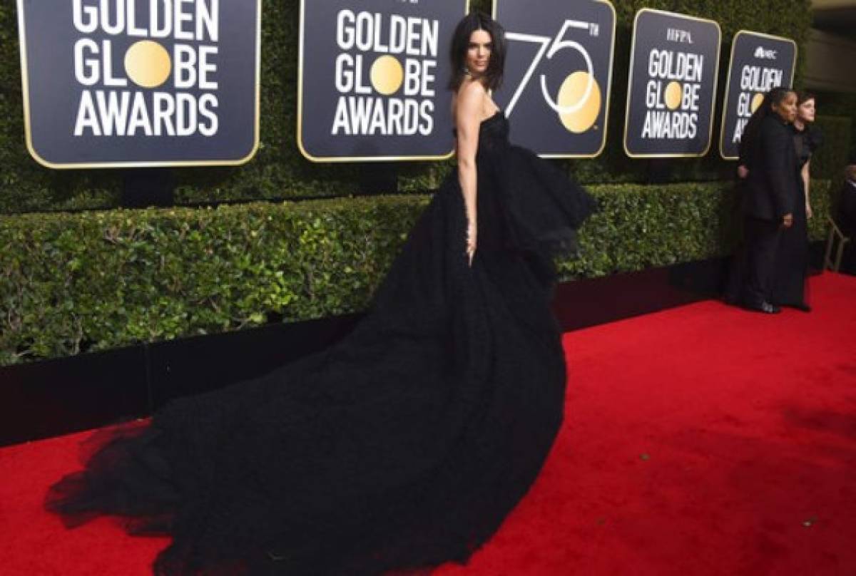 Kendall Jenner y su vestido de ensueño en los Globos de Oro