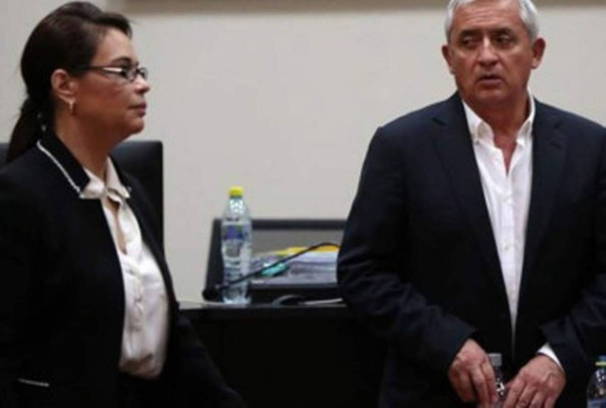 Pérez Molina y Baldetti están procesados por defraudación aduanera (Foto:El Diario/ El Heraldo Honduras/ Noticias de Honduras)