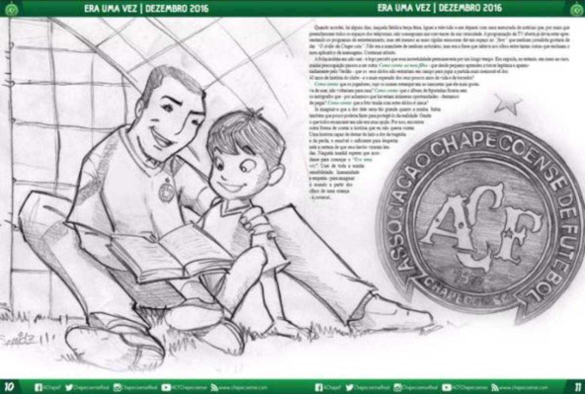 El tierno cuento para niños sobre la tragedia del Chapecoense