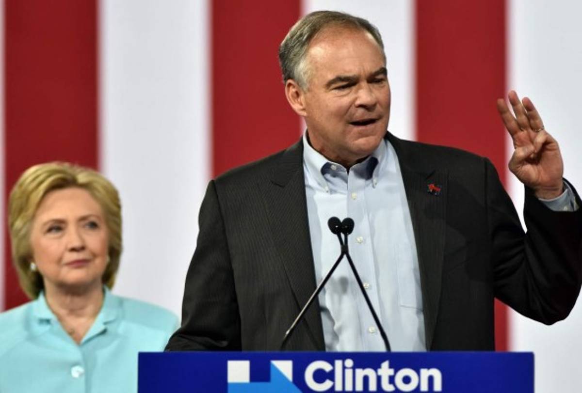 VIDEO: Kaine recuerda a Honduras en discurso de candidato a vicepresidente de EE UU