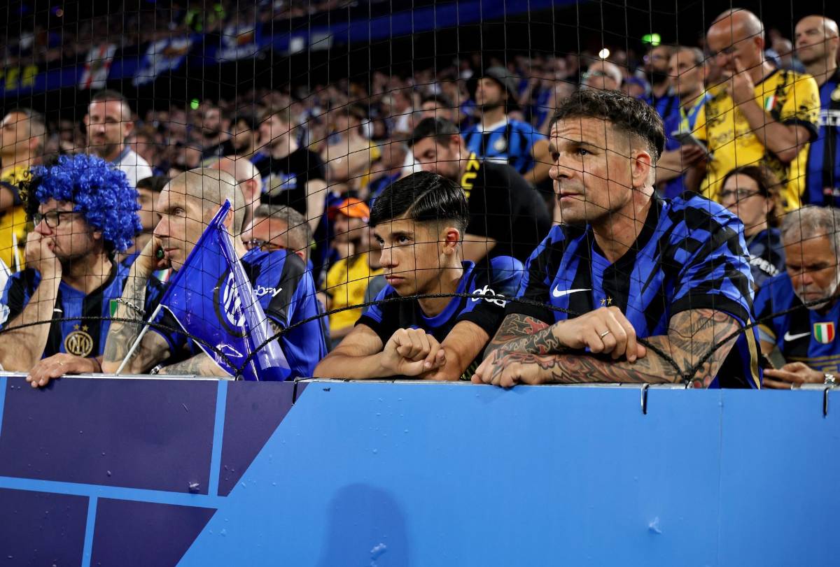 Tristeza del Inter de Milán luego de ser humillado por PSG en final de Champions League