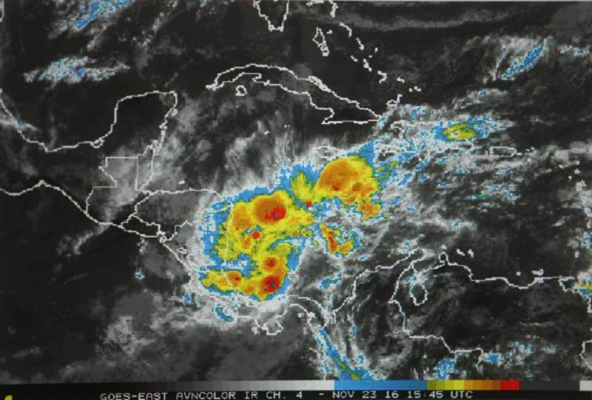 Alerta verde por 72 horas para seis departamentos de Honduras