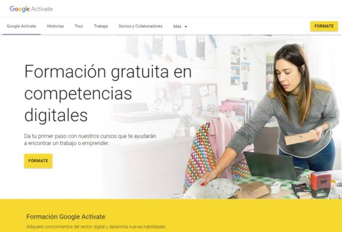 Los cursos online, talleres e inducciones didácticas en Google Actívate duran, en promedio, entre 40 y 72 horas.