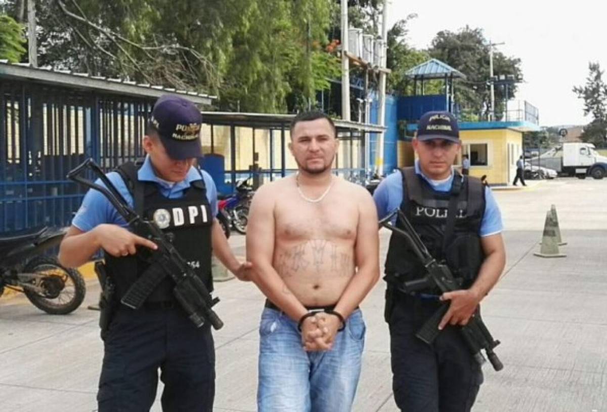 Capturan cabecilla de la mara MS-13 de El Salvador que se ocultaba en Choluteca