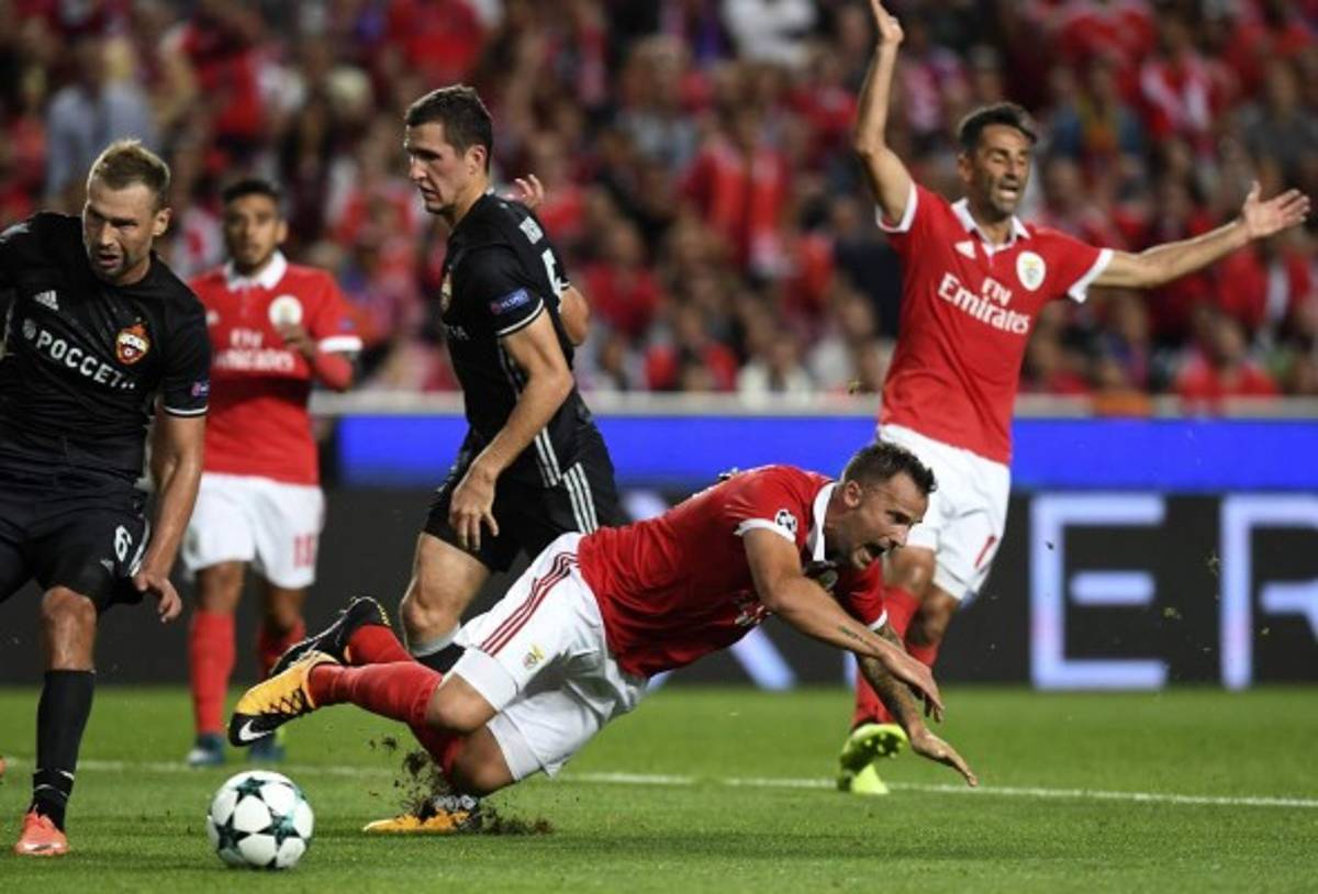 CSKA Moscú remonta al Benfica (2-1) en Champions League