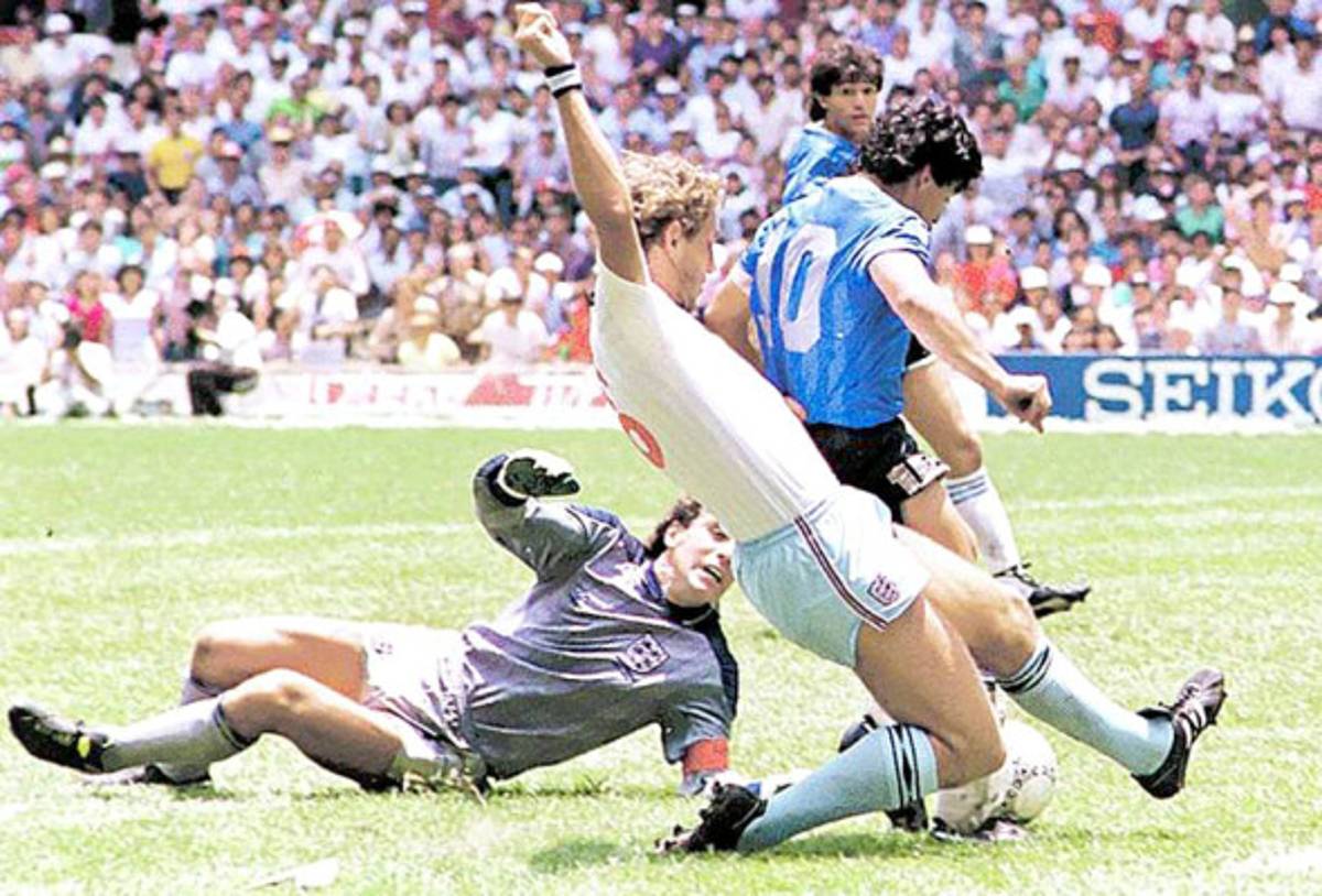 El video inédito del golazo de Maradona a Inglaterra