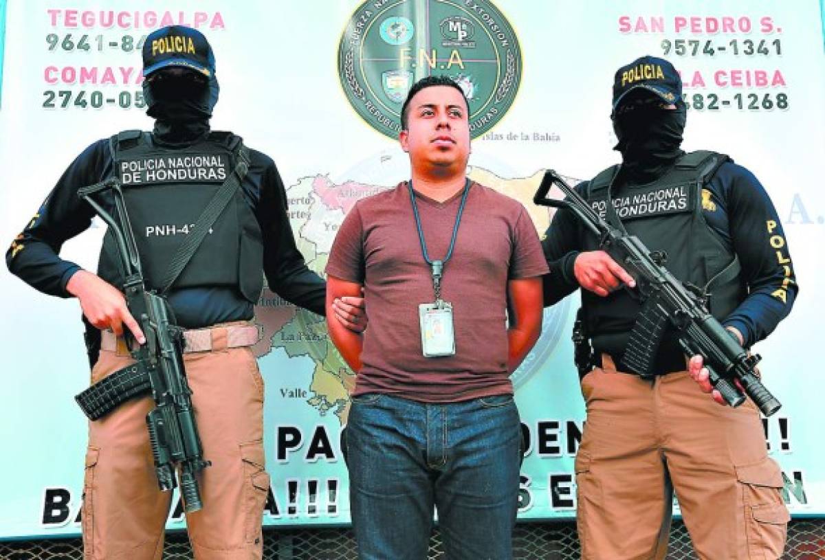 Honduras: Por extorsión cae empleado de empresa de telefonía