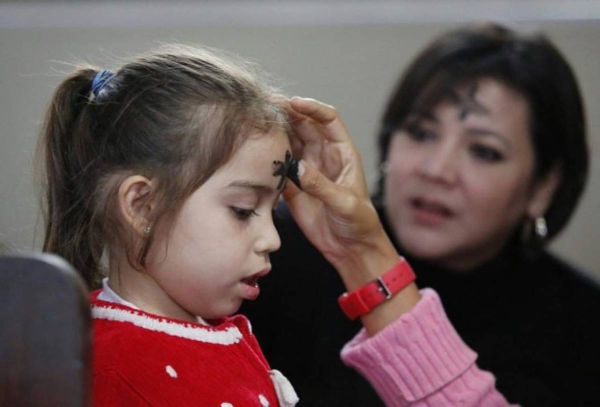 Los menores también participan de esta tradición religiosa (Foto: Marvin Salgado)