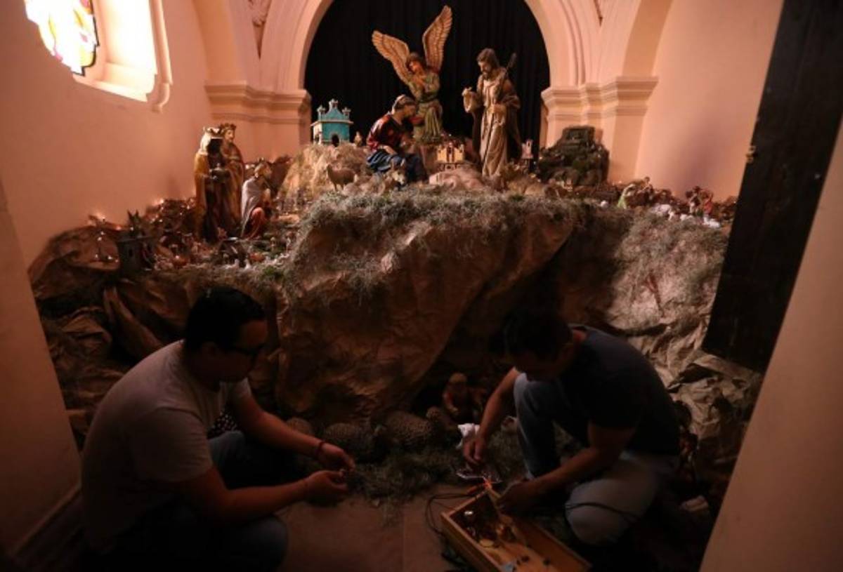 Las primeras imágenes del nacimiento de la catedral San Miguel Arcángel  