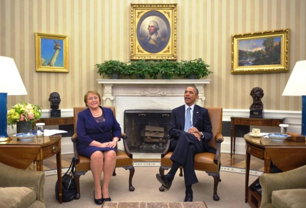 La frase coqueta de Obama a la presidenta Michelle Bachelet