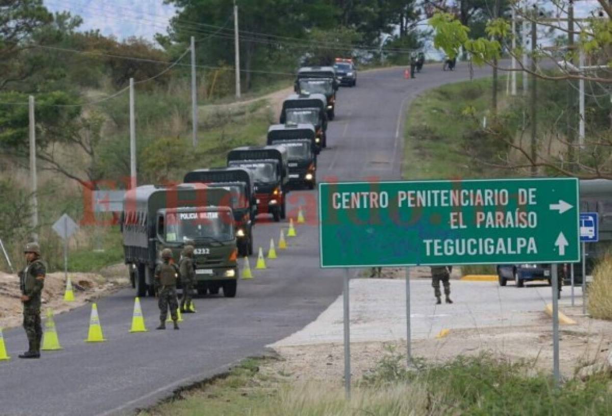 Presidente Juan Orlando Hernández ordena más traslados de reos a la cárcel 'El Pozo II”