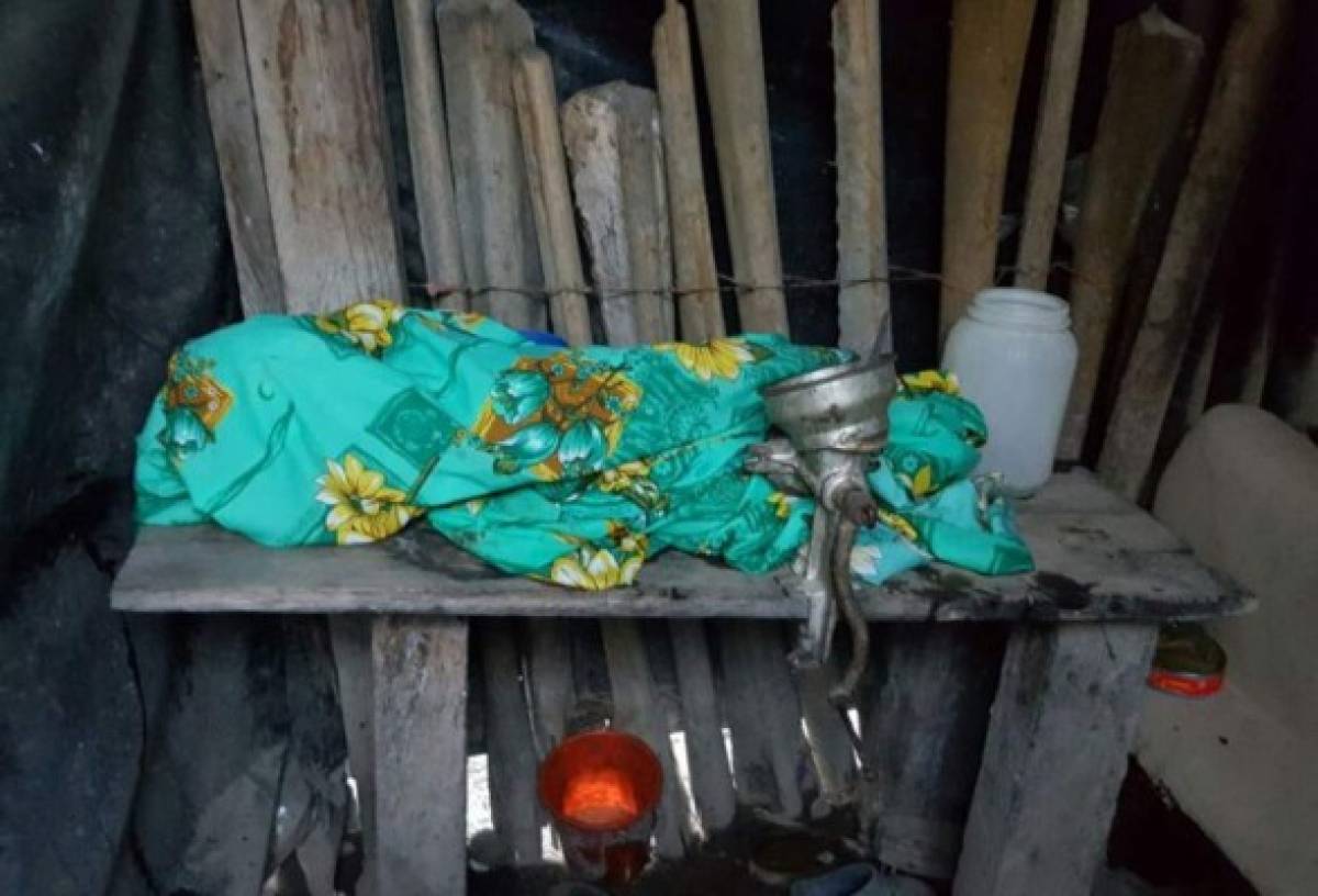Honduras: Incendio de humilde vivienda provoca la muerte de un menor de cuatro años