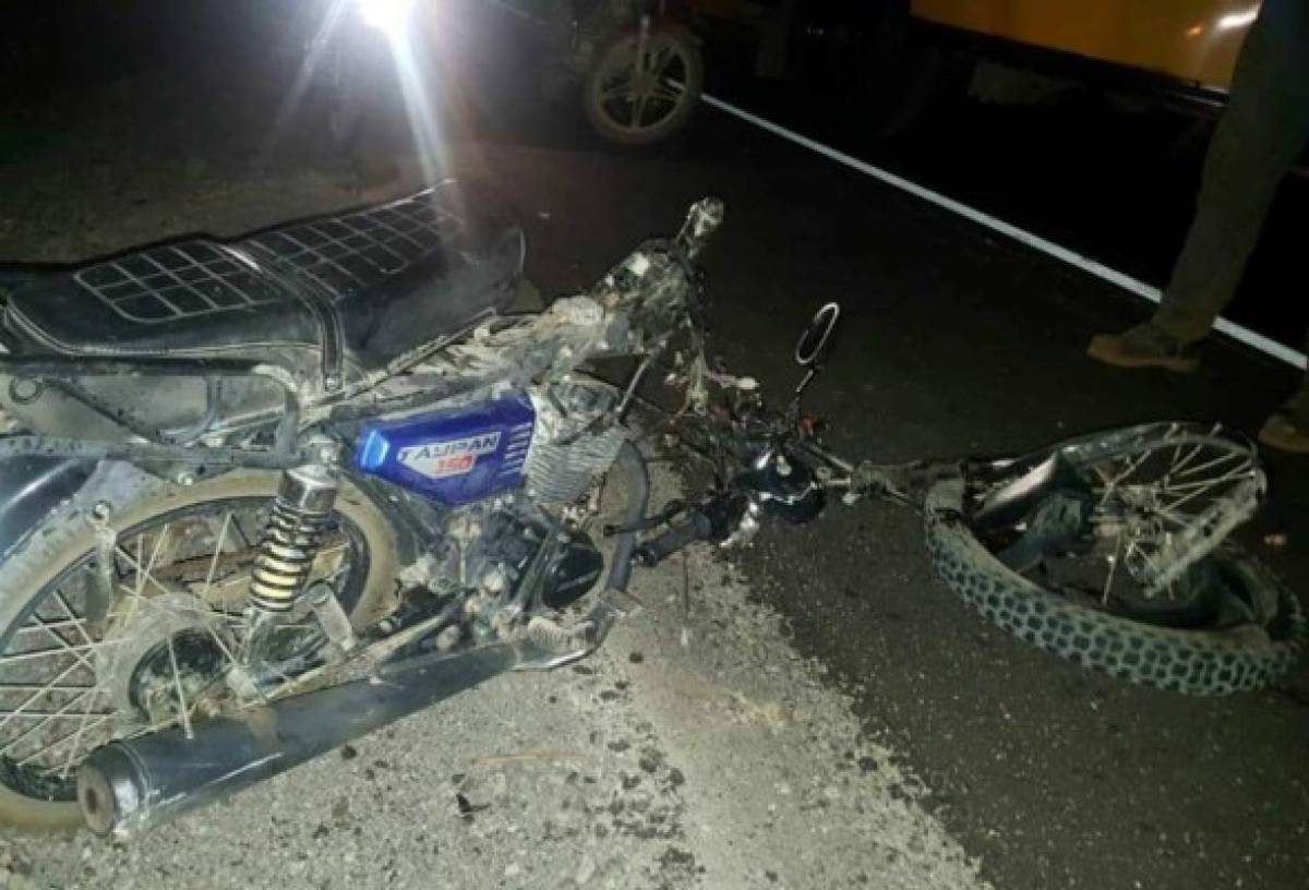 Dos muertos dejan accidentes de tránsito registrados esta noche en Honduras