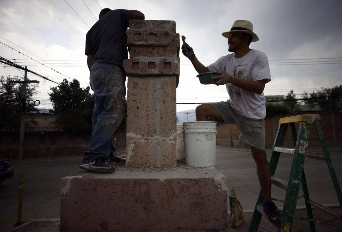 Bustos de los héroes latinoamericanos desaparecen del bulevar Los Próceres de la capital