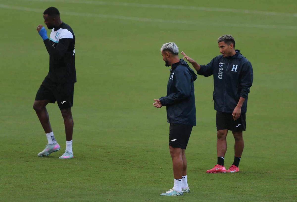Jugadores entrenan diferenciado y esto hicieron los alemanes: Honduras se prepara para enfrentar a Haití