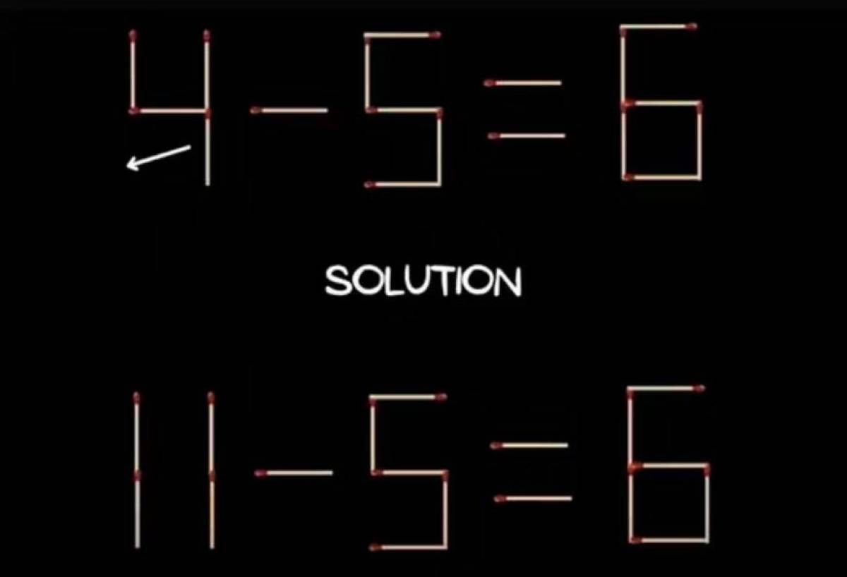 Esta es la solución al problema matemático.