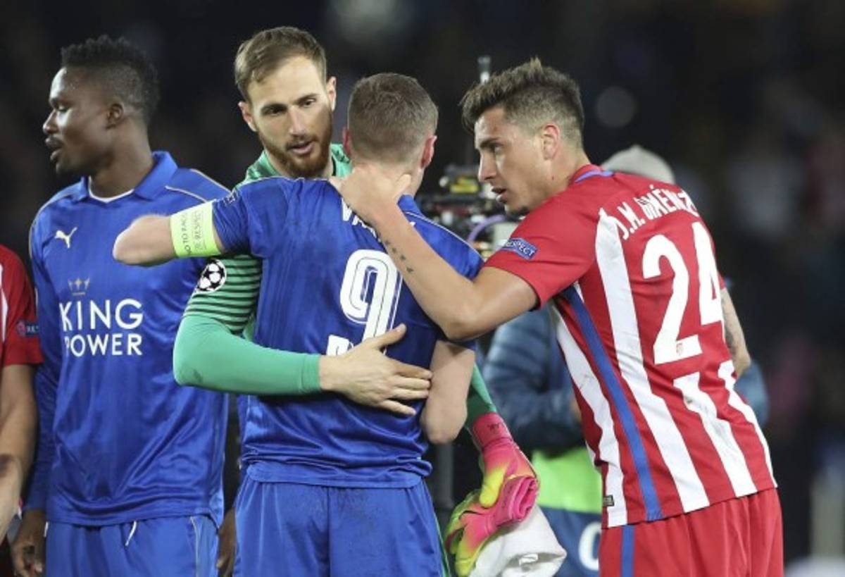 Atlético de Madrid acabó con el sueño del Leicester City al clasificar a semifinales