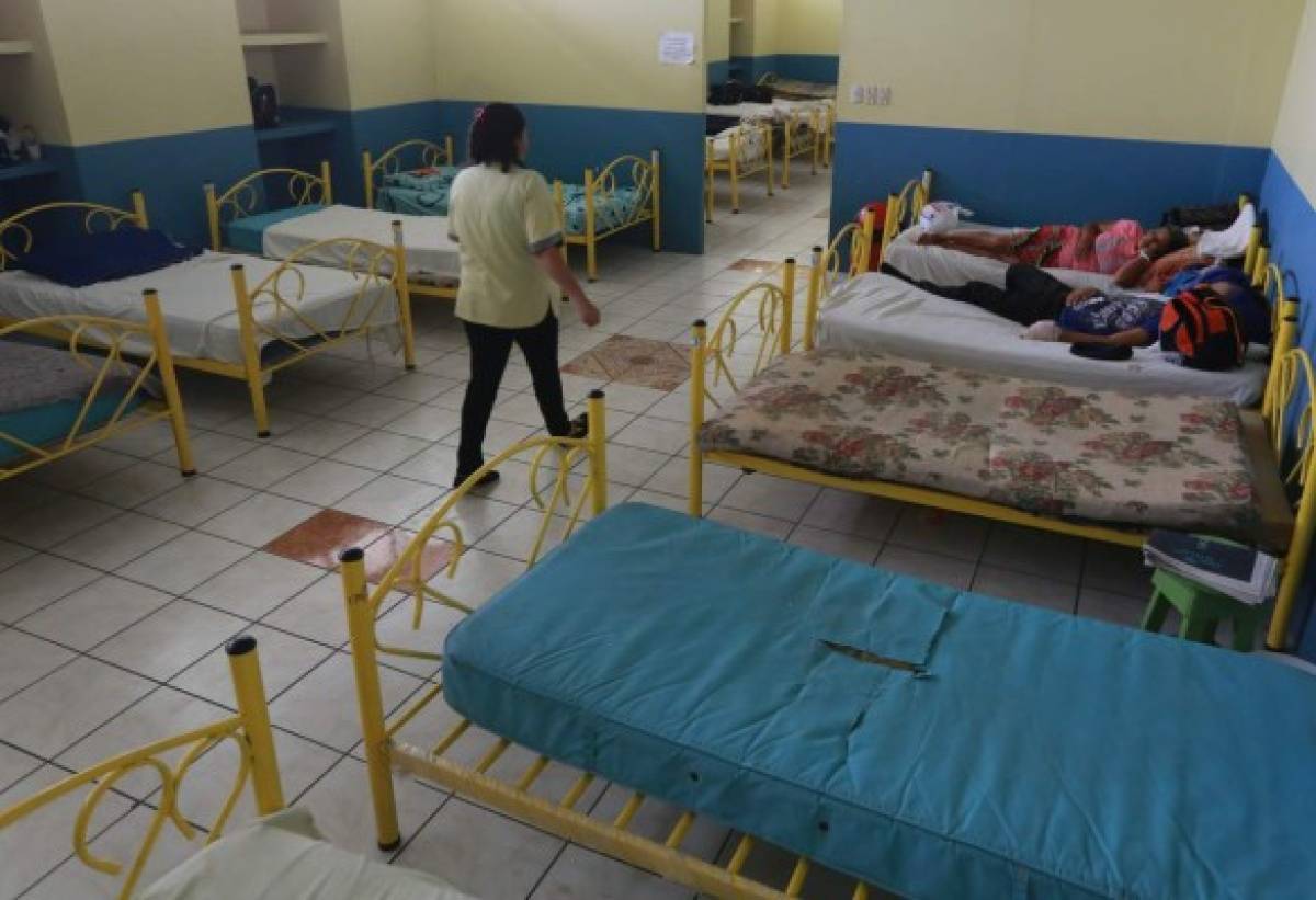 Honduras: 300 personas descansan en albergues hospitalarios
