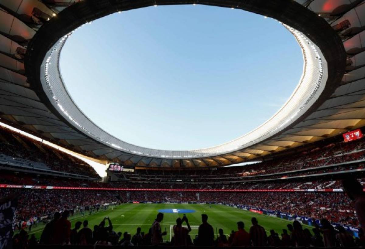 El nuevo estadio del Atlético Madrid inaugurado en presencia del rey de España