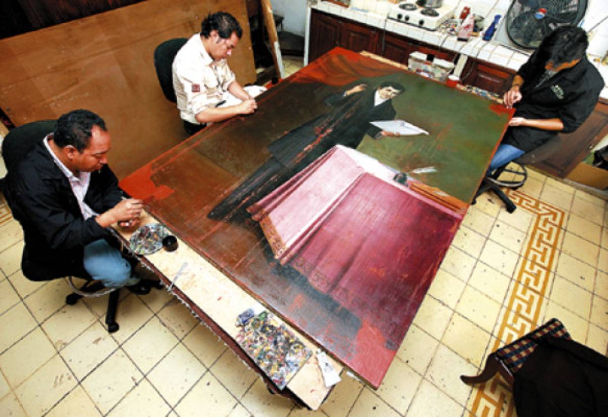 Las clínicas del arte al rescate del patrimonio de Honduras