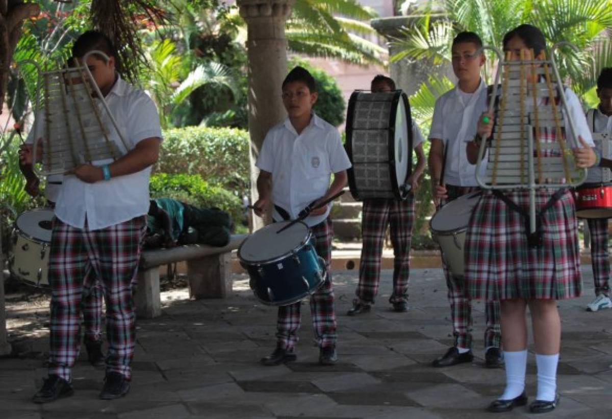 Así se prepararon las bandas para el 15 de septiembre